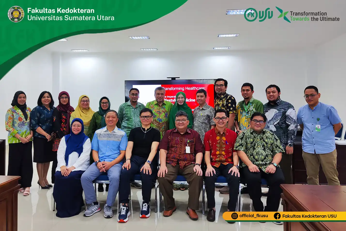 Faculty of Medicine USU Guest Lecture Raises Issues on Lifestyle Medicine, Featuring an Expert from Stanford University
